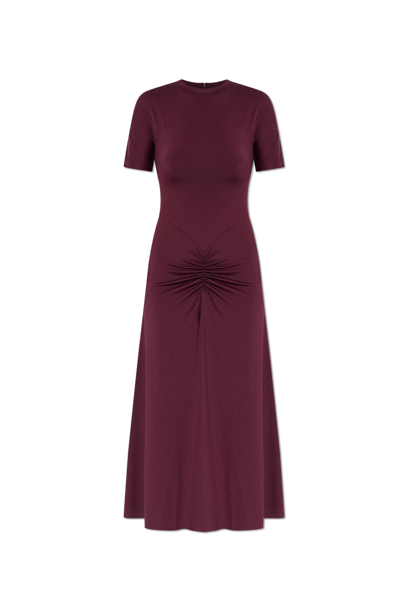Bordo Sukienka z drapowaniem Victoria Beckham - Vitkac Polska